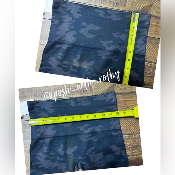 Spanx Look At Me Now Black Camo Leggings, NWT - Picture 8 of 14